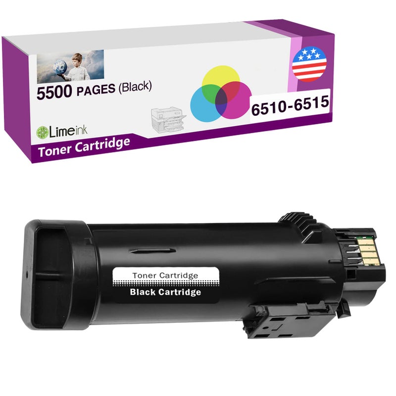 Limeink Compatible Toner Cartridge Replacement for Xerox Phaser 6510 Workcentre 6515 Printer 6515/dn 6515/dni 6510/dn dni High Yield Laser (1 Black) - Image 1